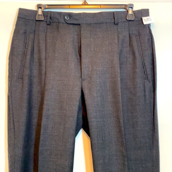 Andrea da Cossato Wool Suit 44 Reg 38” waist - Picture 3 of 16